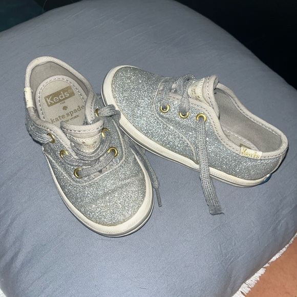 Keds x Kate spade toddler sparkle sneakers - Picture 4 of 6